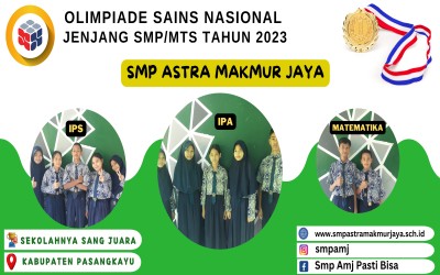 Siswa SMP Astra Makmur Jaya Mewakili Kabupaten Pasangkayu dalam OSN-P Sulawesi Barat Tahun 2023