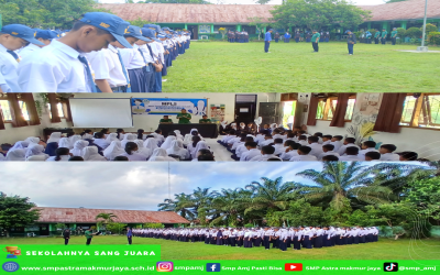 SMP Astra Makmur Jaya Awali Tahun Pelajaran 2024/2025 dengan MPLS dan Penataan Sekolah
