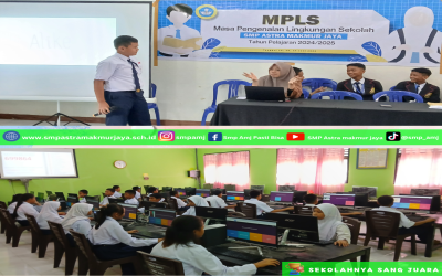 SMP Astra Makmur Jaya Ajak Peserta MPLS Mengenal Minat dan Bakat