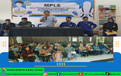 Undang Orang Tua Siswa Kelas VII, SMP Astra Makmur Jaya Sosialisasikan Tata Krama dan Tata Tertib Siswa