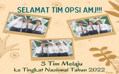 Membanggakan, 3 Tim OPSI SMP Astra Makmur Jaya Melaju ke Tingkat Nasional Tahun 2022
